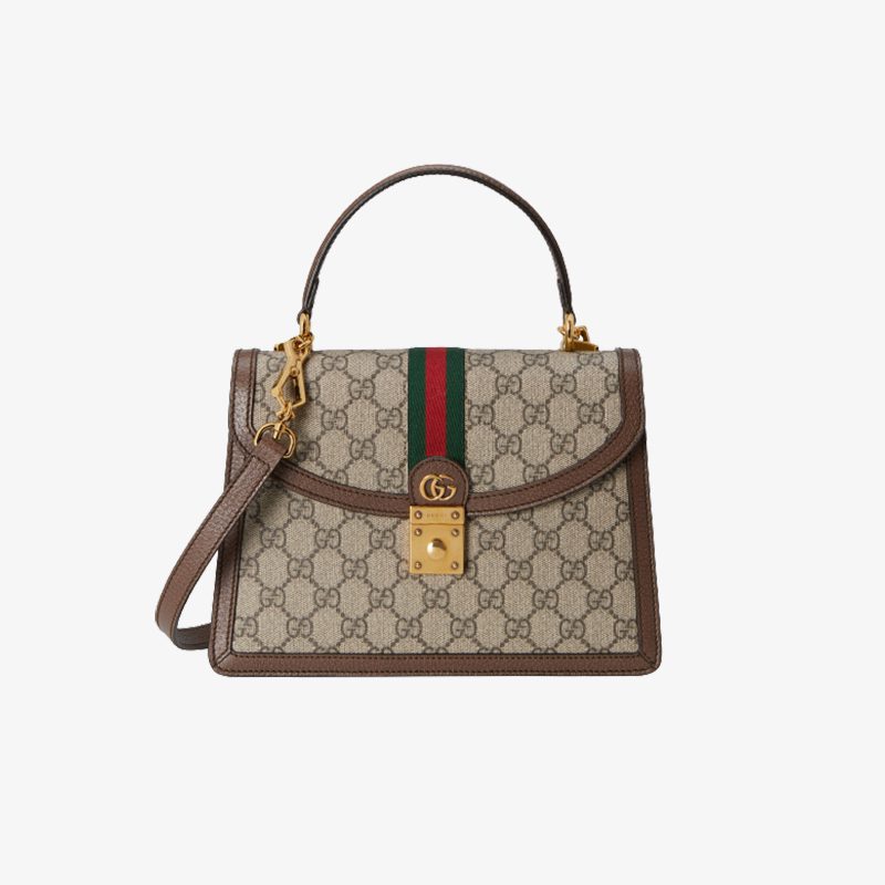Gucci Ophidia small top handle bag with Web - image 1