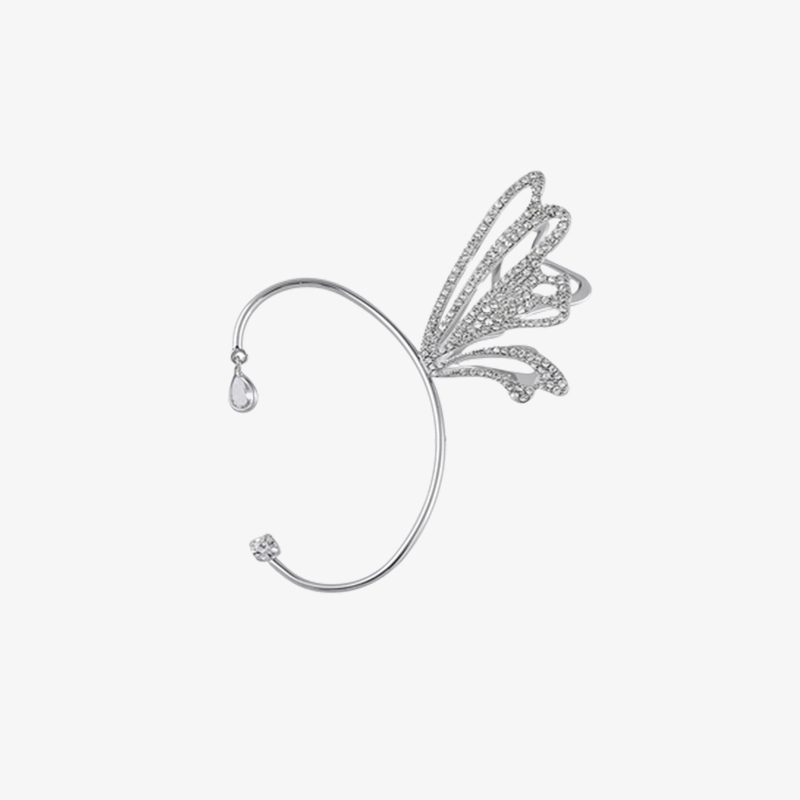 Ear Sleeve Pendant Without Perforation, butterfly wing earrings