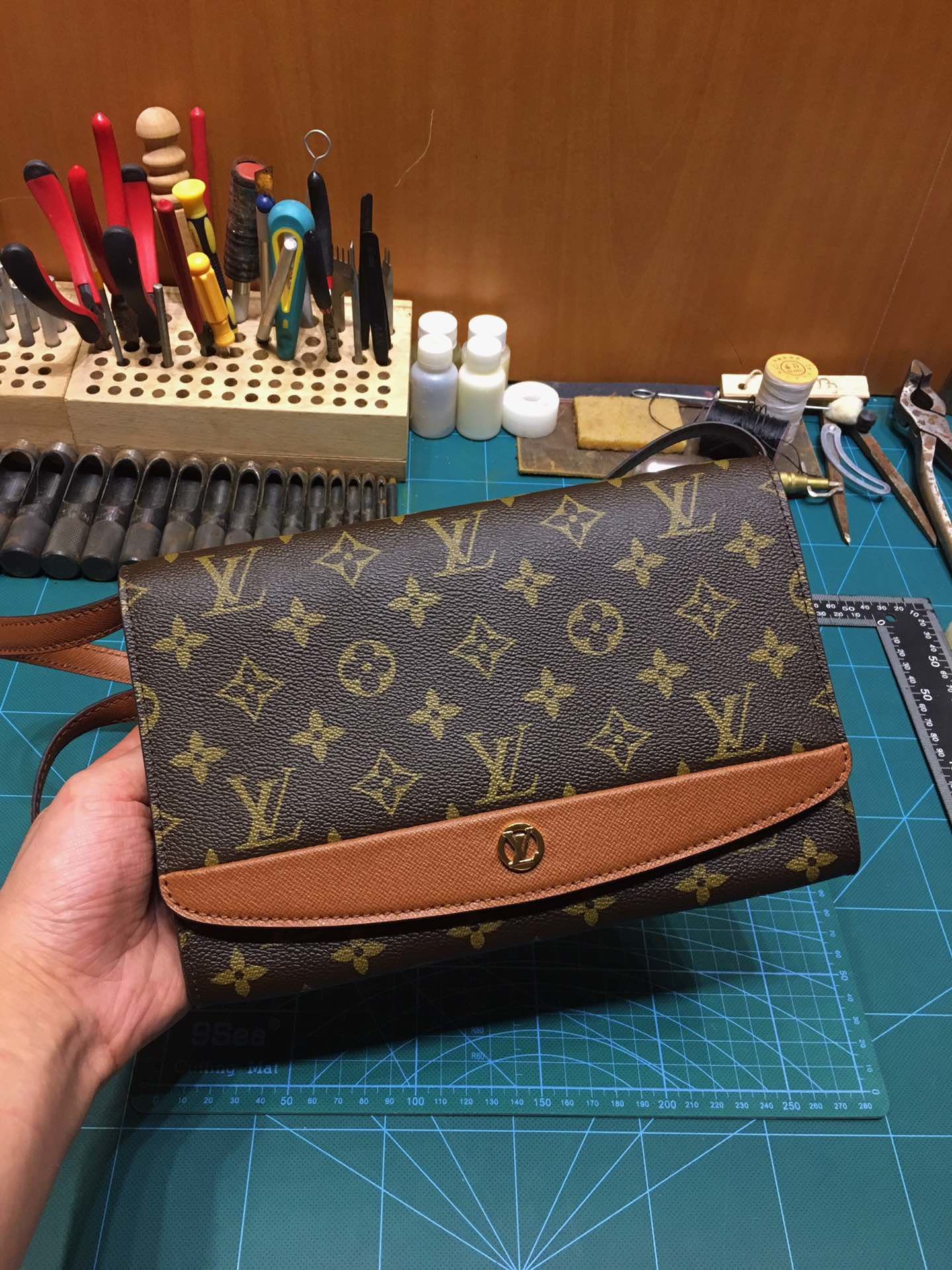 Best Price Louis Vuitton M51798 Women Vintage Envelope Bag