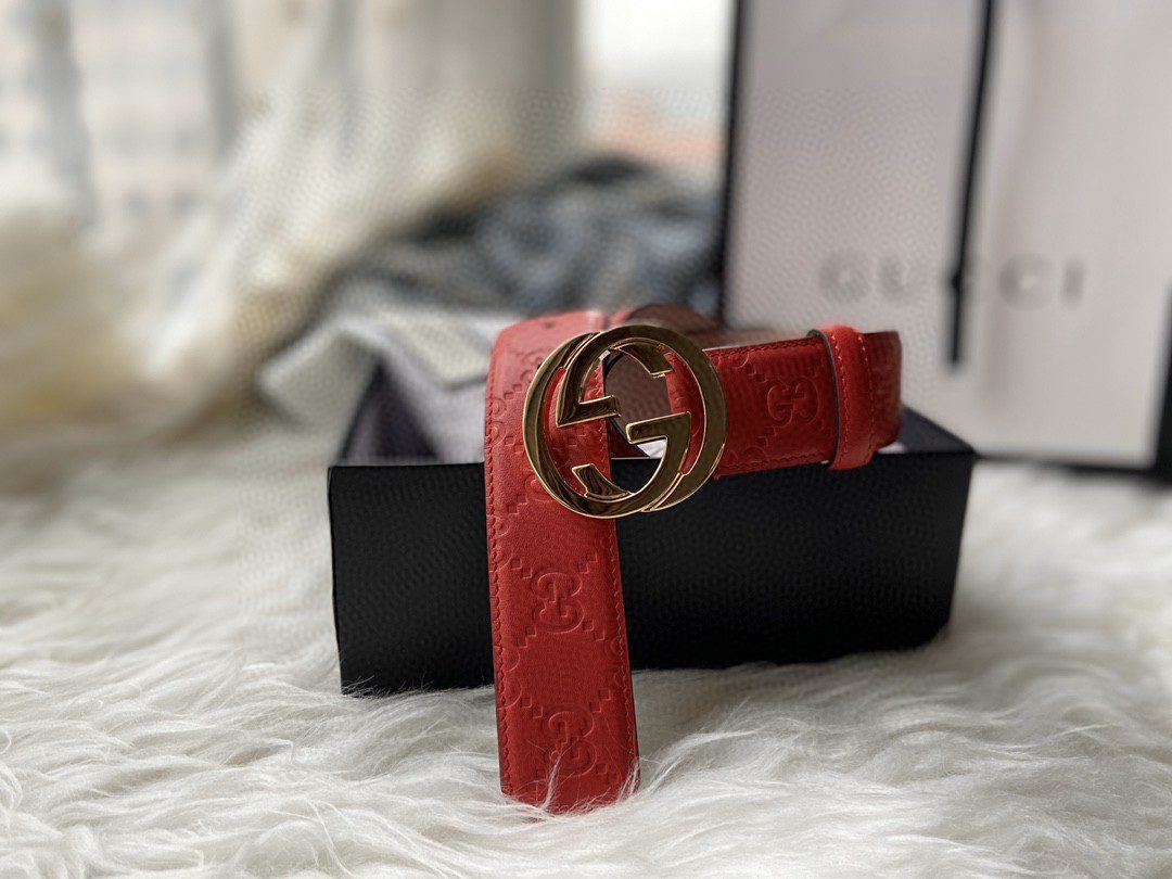Cheap Replica Gucci Reversible Women Leather Belt Width 2.0cm 130