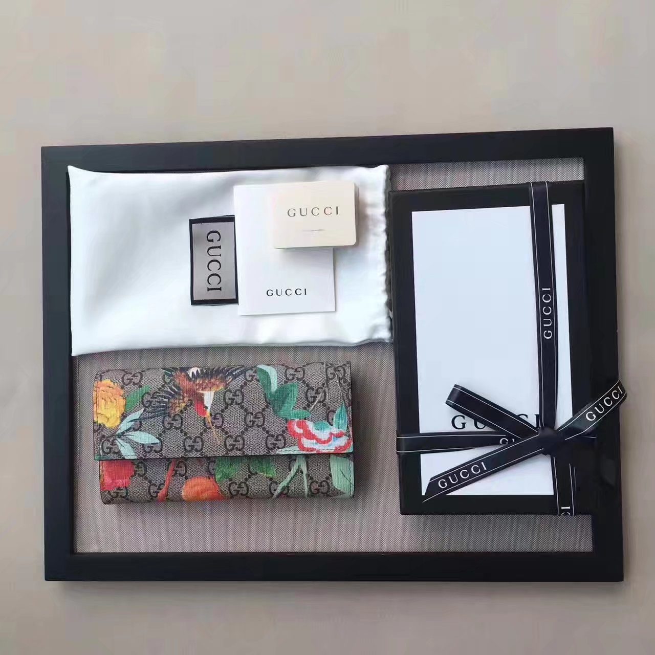 Gucci 424892 Tian Continental Wallet