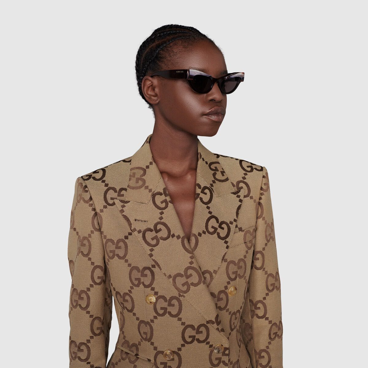 Cat-eye frame sunglasses - image 1