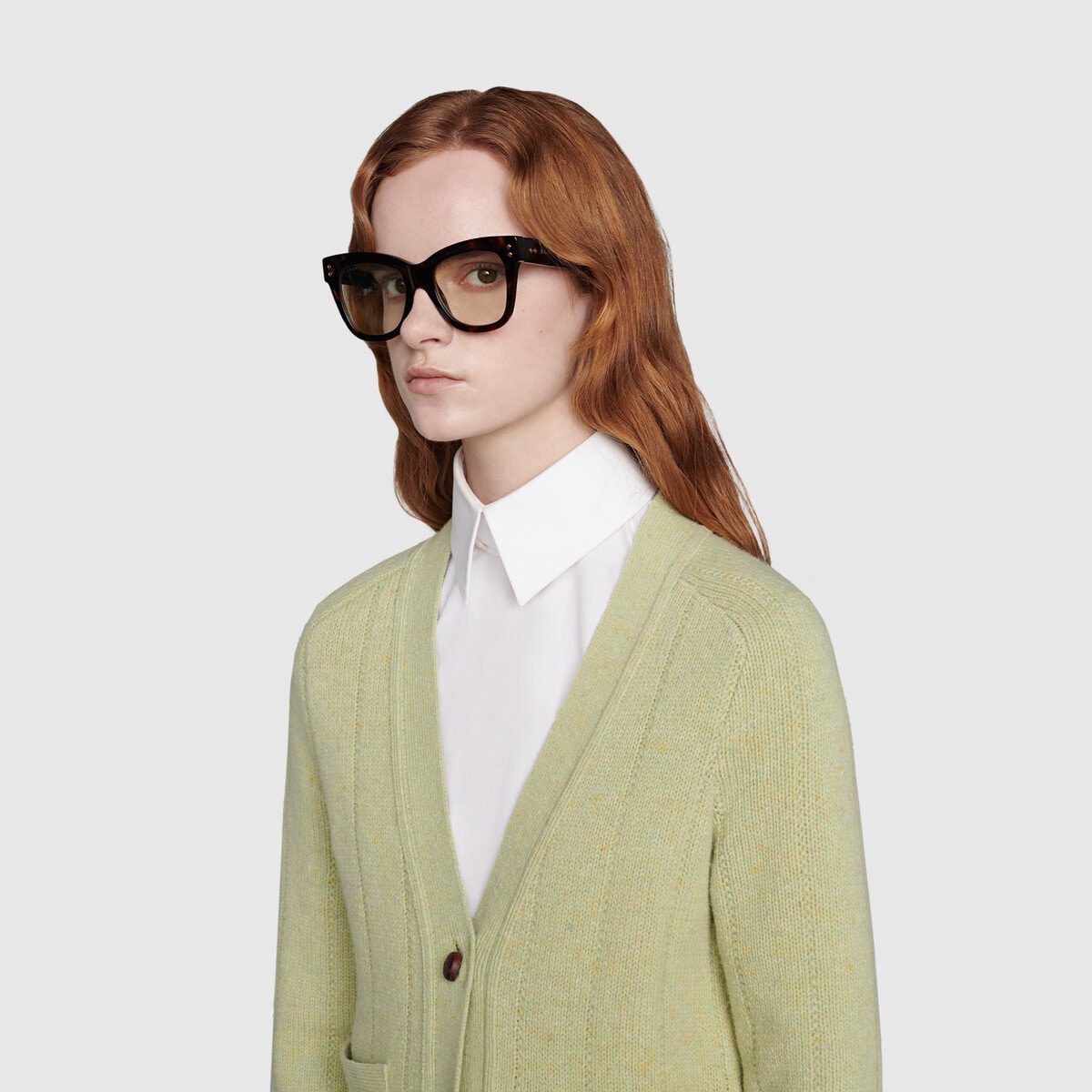 Cat-eye frame sunglasses - image 1