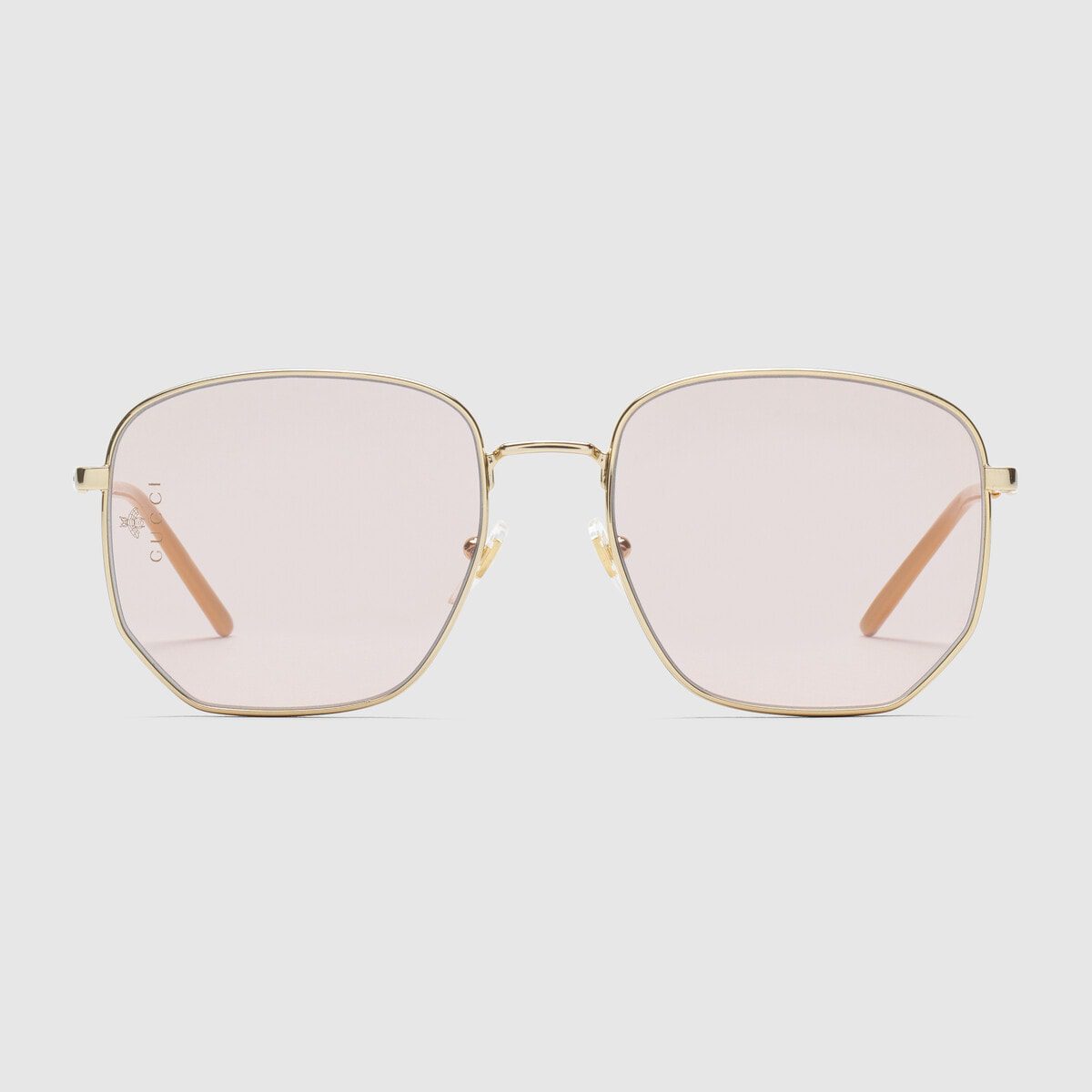 Rectangular-frame sunglasses - image 1