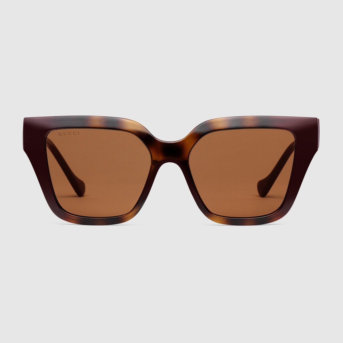 Rectangular-frame sunglasses - image 1