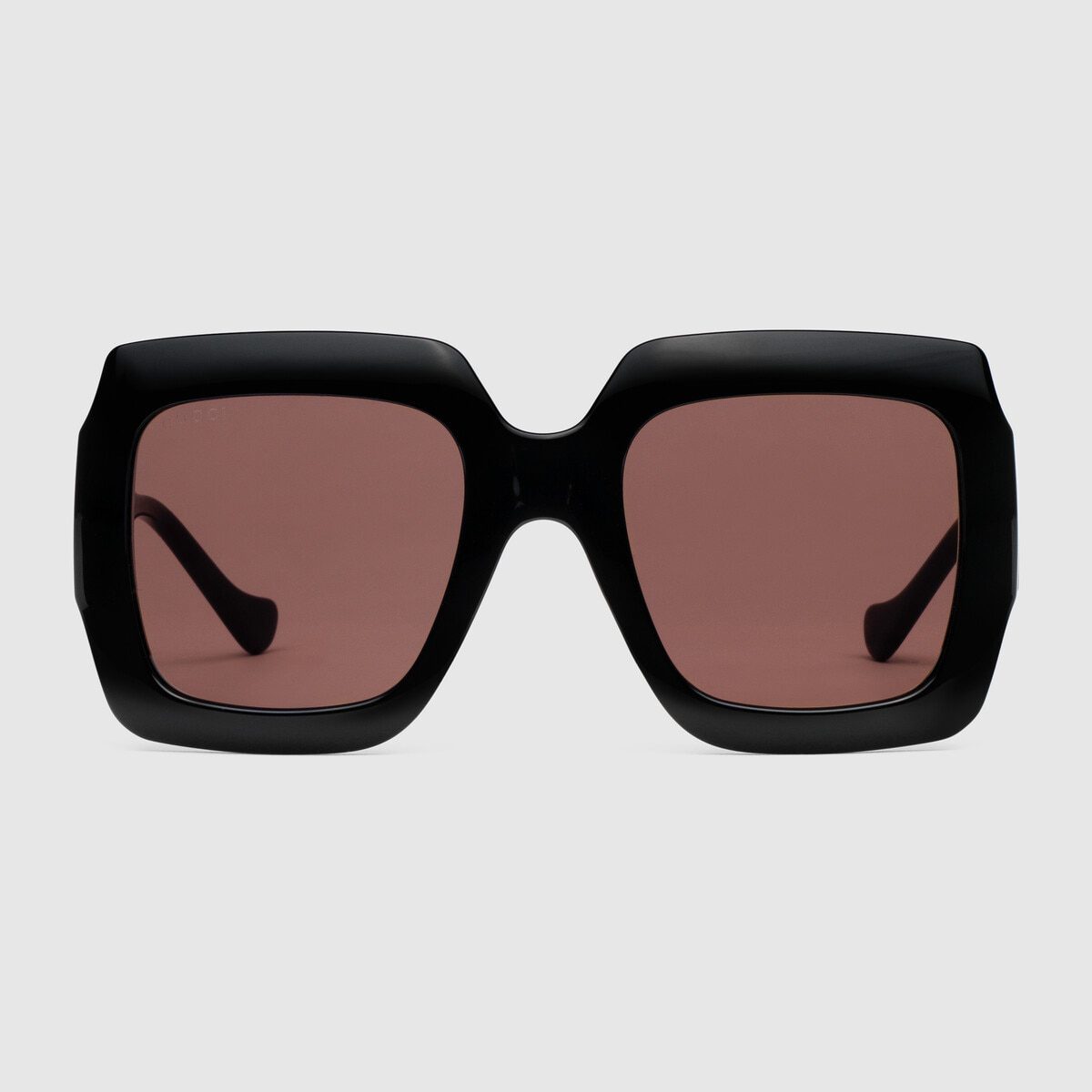 Rectangular sunglasses with chain - image 1