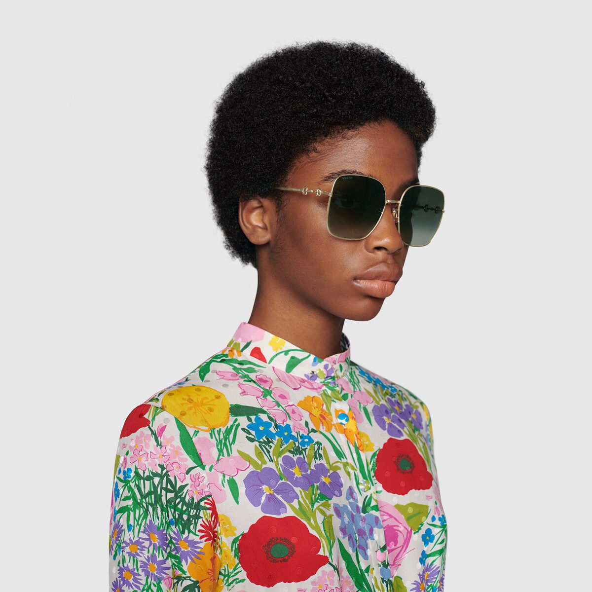 Square-frame sunglasses - image 1