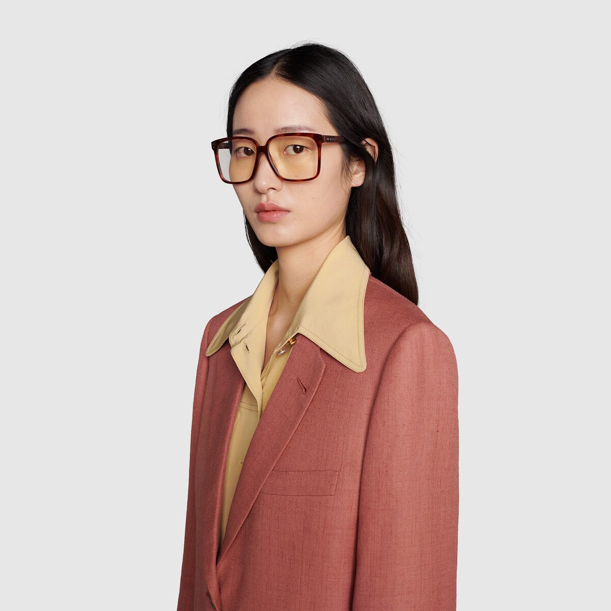 Squared-frame sunglasses - image 1