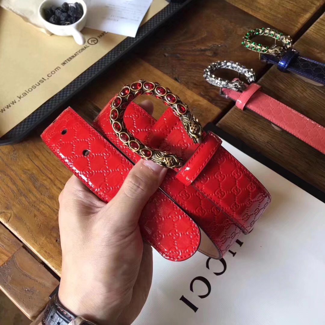 Gucci Women Dionysus Belt 026