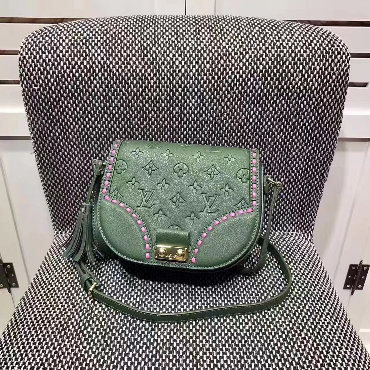 Louis Vuitton M43146 Junot Monogram Empreinte Nvprod Khaki