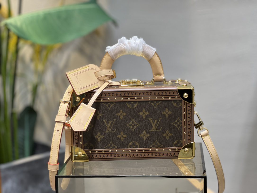 Louis Vuitton M45673 Valisette Tresor Monogram Coated Canvas