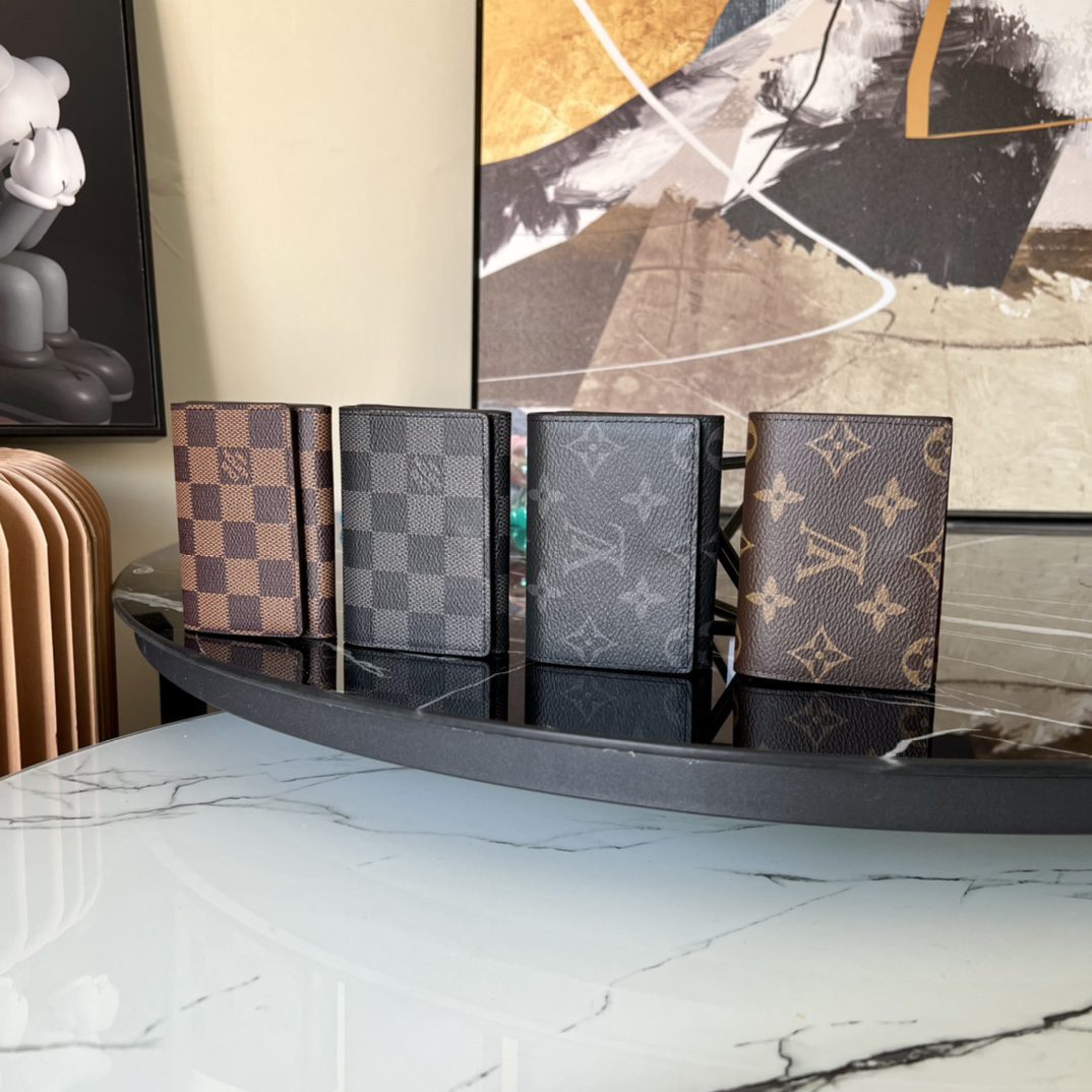 Louis Vuitton Mens Envelope Business Carte Holder Wallet M63801 - image 1
