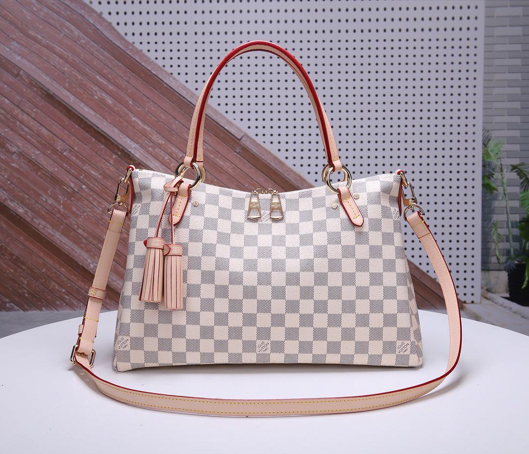 Louis Vuitton N40022 Lymington-Damier Azur Canvas