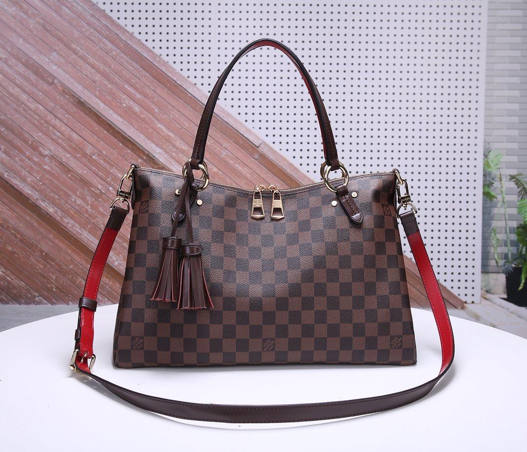 Louis Vuitton N40023 Lymington-Damier Ebene Coated Canvas