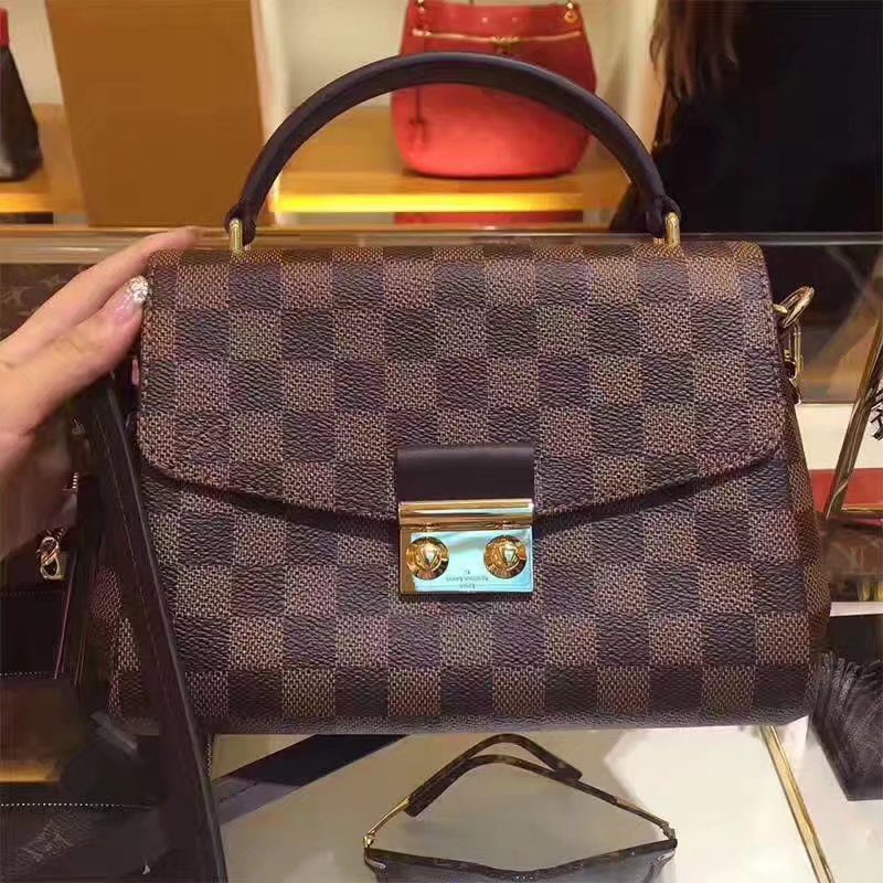 Louis Vuitton N53000 Croisette Damier Ebene Canvas