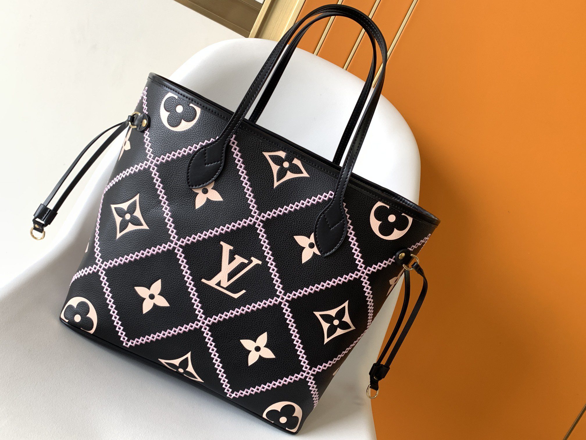 Louis Vuitton Neverfull MM Bag Monogram Empreinte M46040