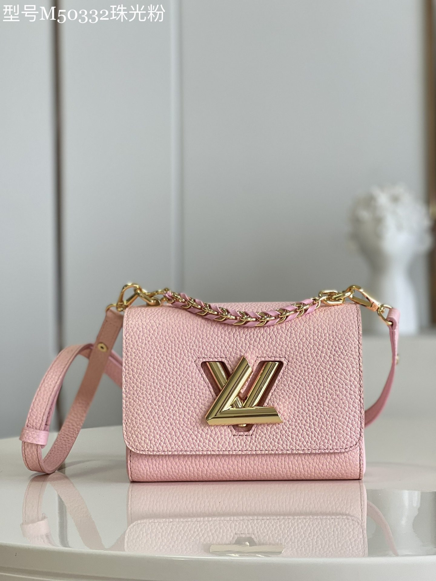 Louis Vuitton Twist PM Bag In Epi Leather Pink M50332 - image 1