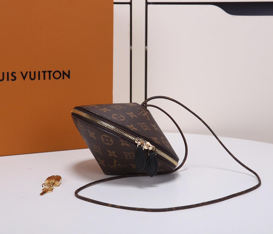 New Replica Louis Vuitton M44592 Women Toupie Handbag Monogram Canvas - image 1