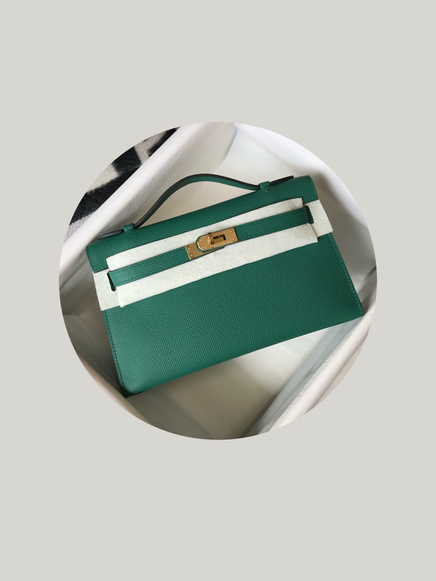 Original Copy Hermes Mini Kelly 22cm Leather Handbags More Colors-2 - image 1