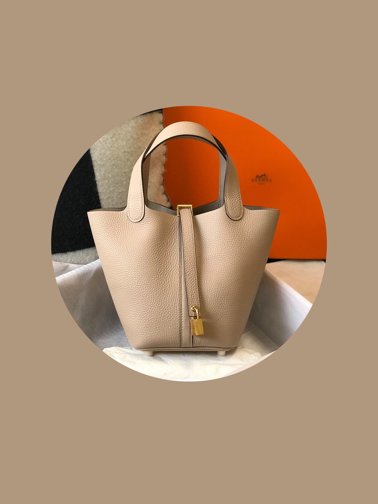 Original Copy Hermes Picotin Lock Leather Bags More Colors-3 - image 1