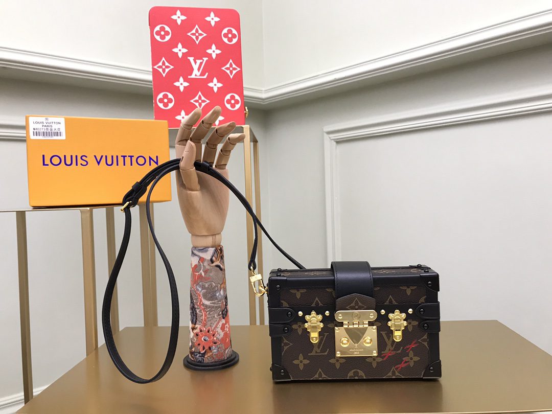 Original Copy Louis Vuitton M44199 Petite Malle Monogram Canvas - image 1