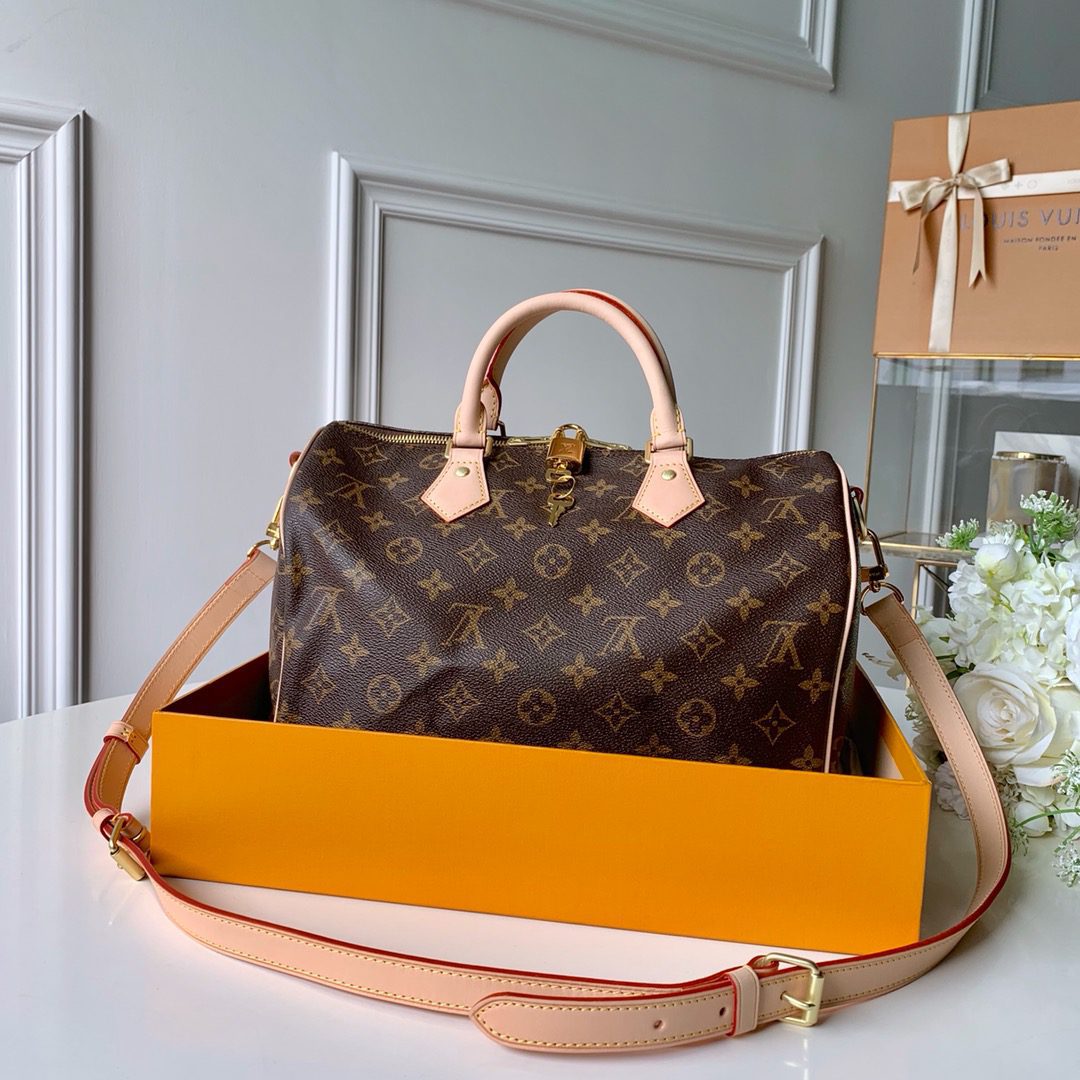 Replica Louis Vuitton M41108 Speedy 30 Monogram Coated Canvas
