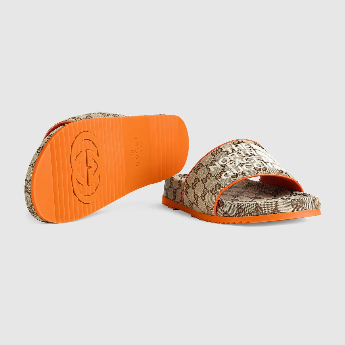 Men’s The North Face x Gucci GG slide