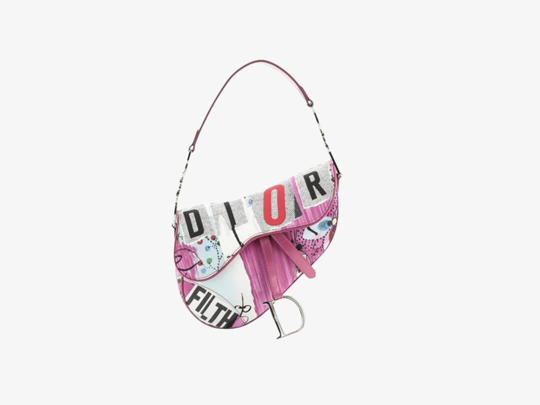 Christian Dior Filth Saddle Bag