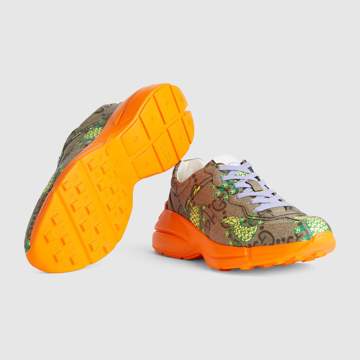 Gucci Pineapple men’s rhyton sneaker