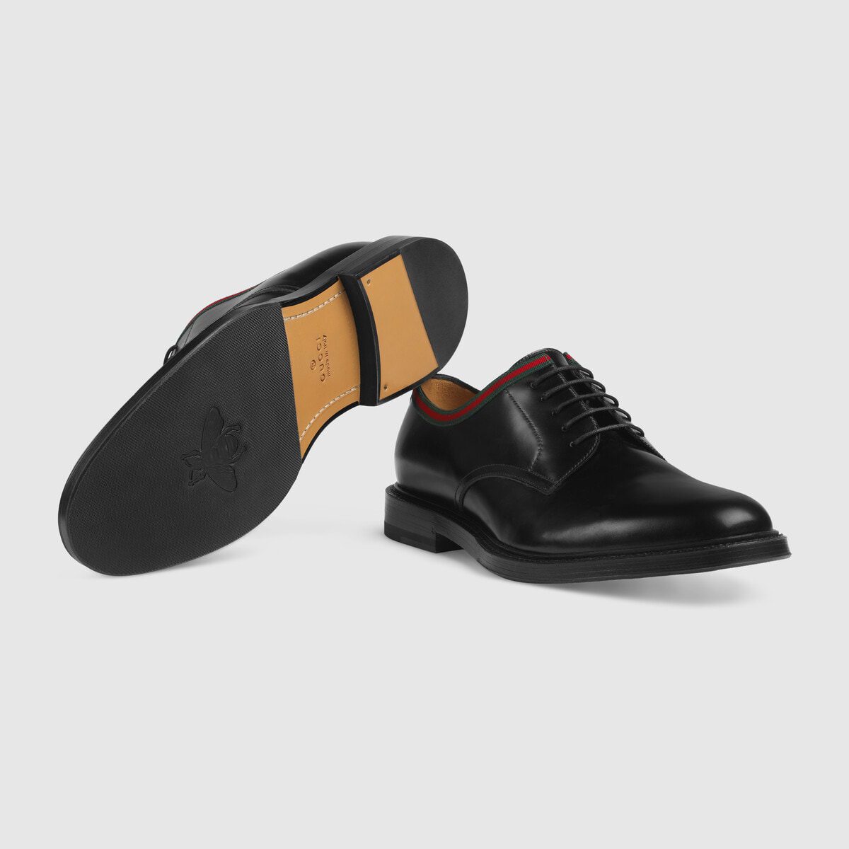 Leather lace-up - image 1