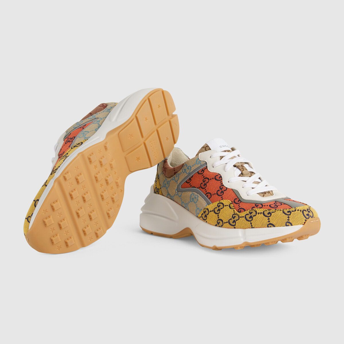 Men’s Rhyton GG Multicolor sneaker