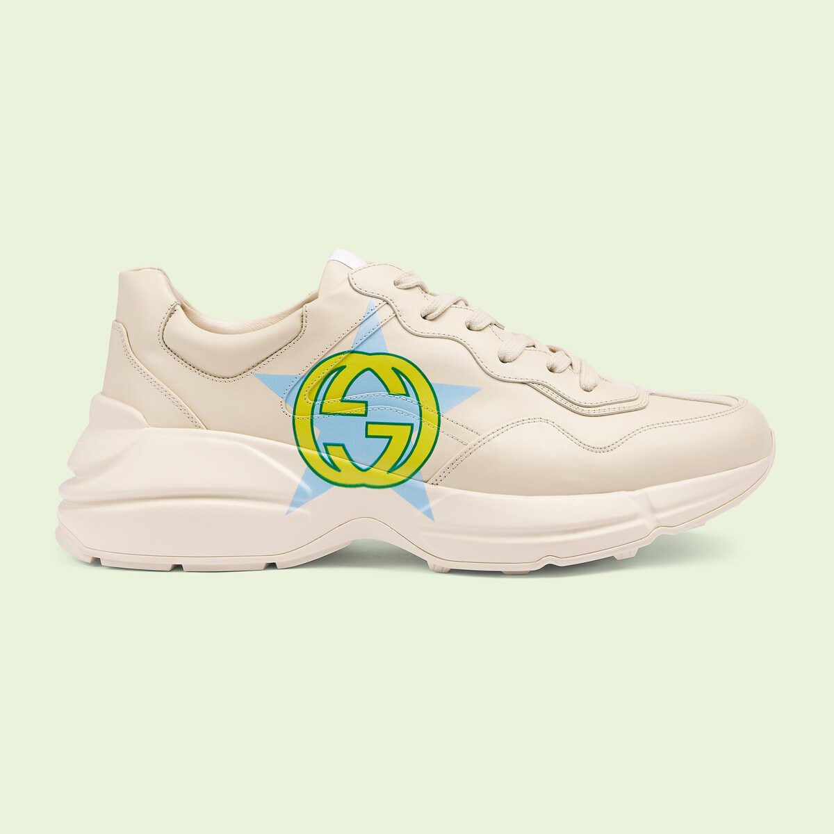 Men’s Rhyton star print sneaker - image 1