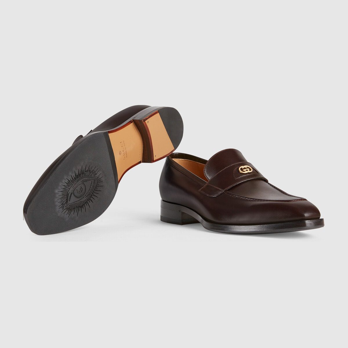 Men’s loafer with InterlockingG - image 1