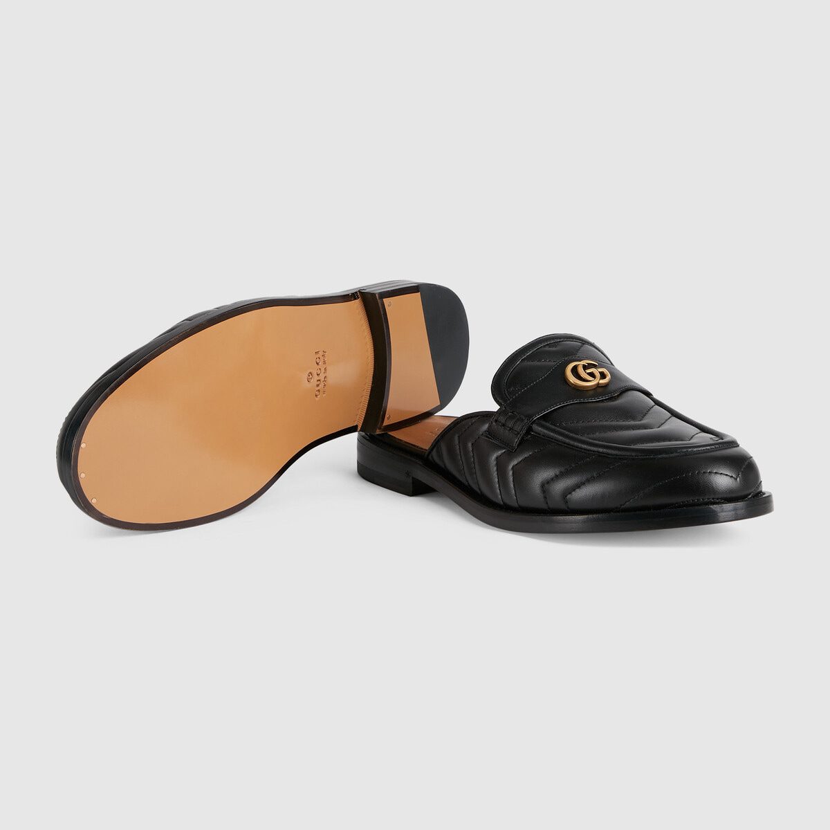 Men’s matelasse slipper with DoubleG