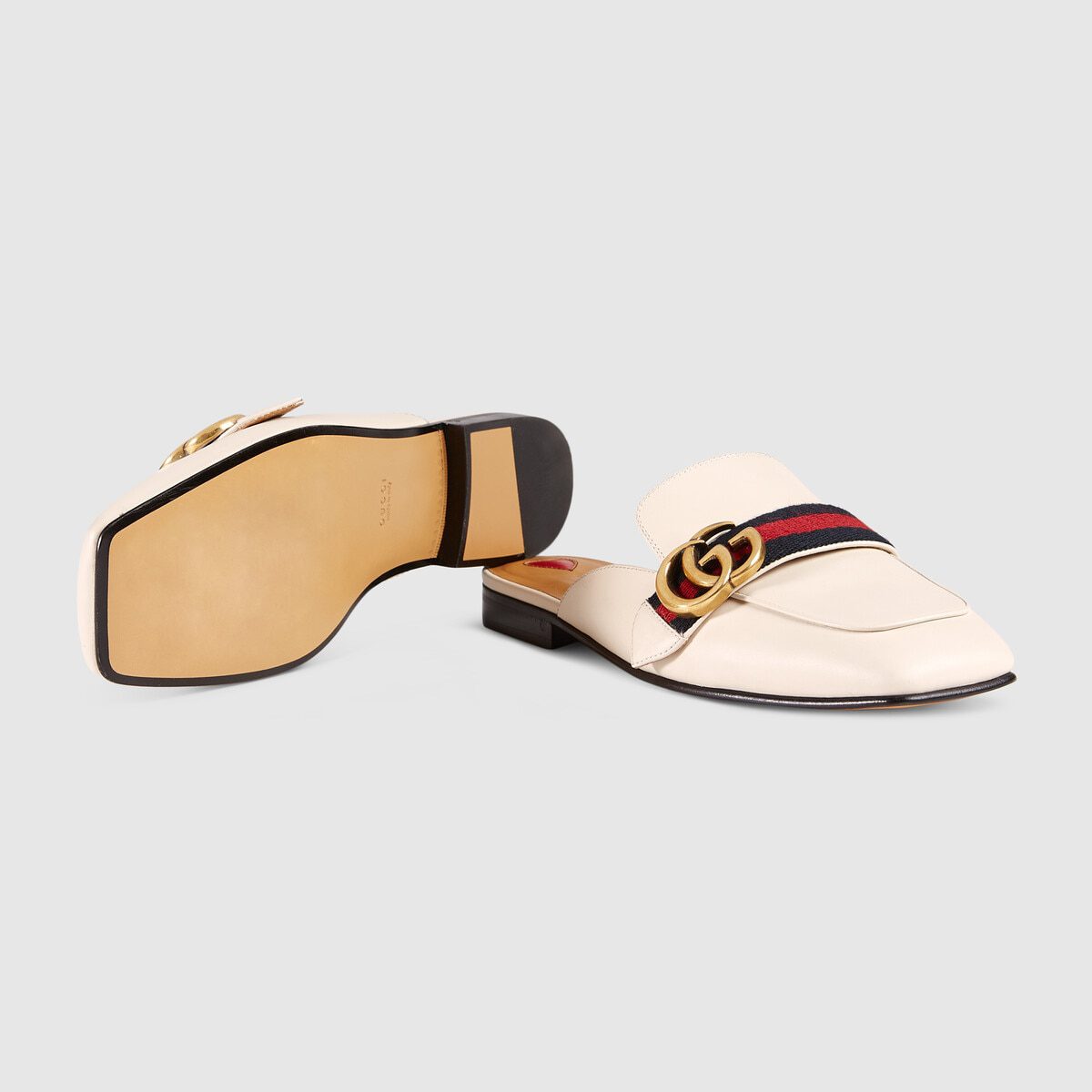 Leather slipper