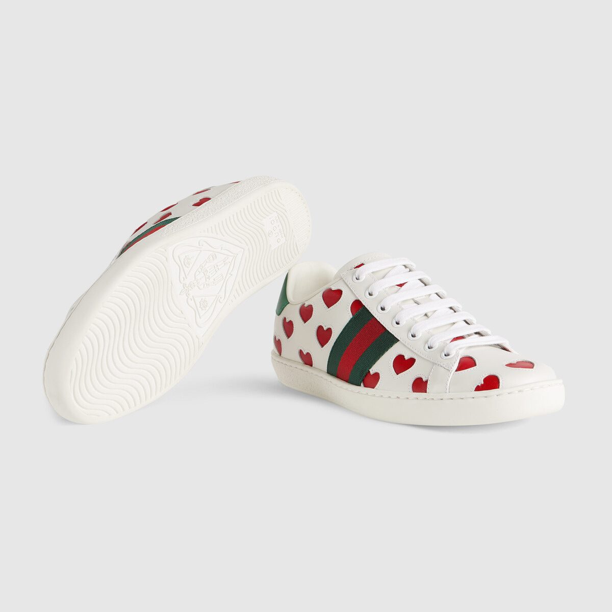 Women’s Ace sneaker with hearts - image 1