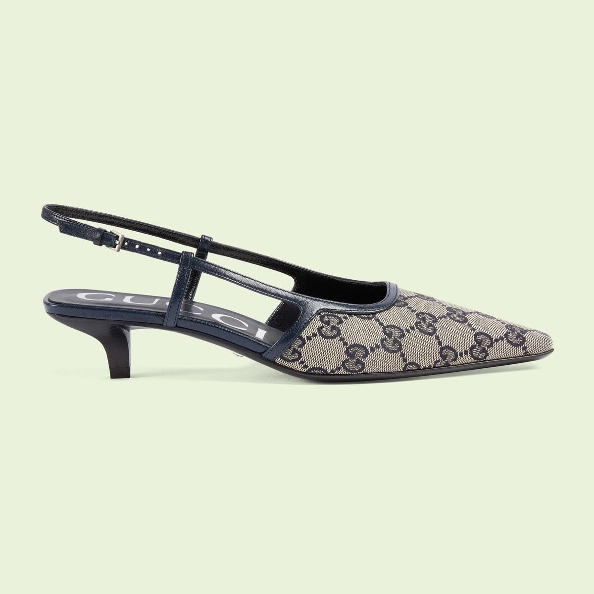 Women’s GG slingback pump - image 1