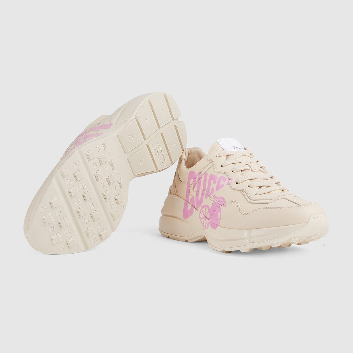 Women’s Rhyton ‘Lemon Gucci’ sneaker - image 1