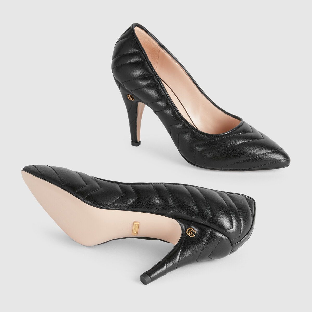 Womens matelasse pump - image 1