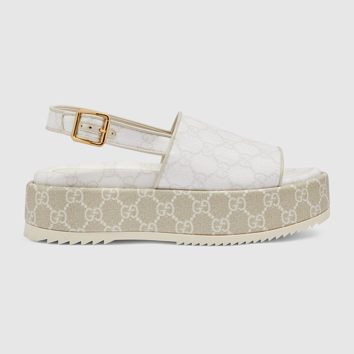Women’s platform GG sandal - image 1