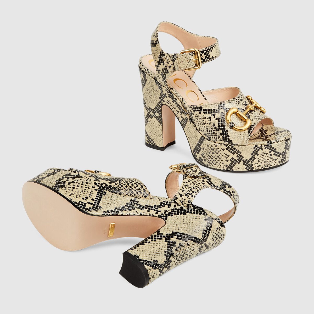 Women’s platform sandal with Horsebit - image 1