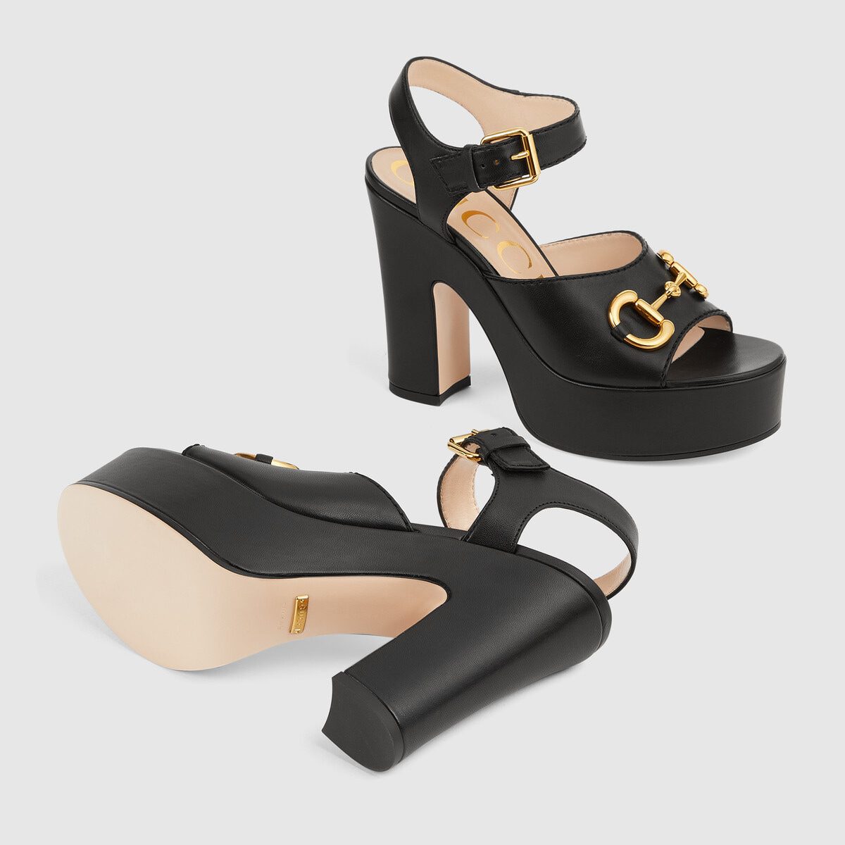Women’s platform sandal with Horsebit - image 1
