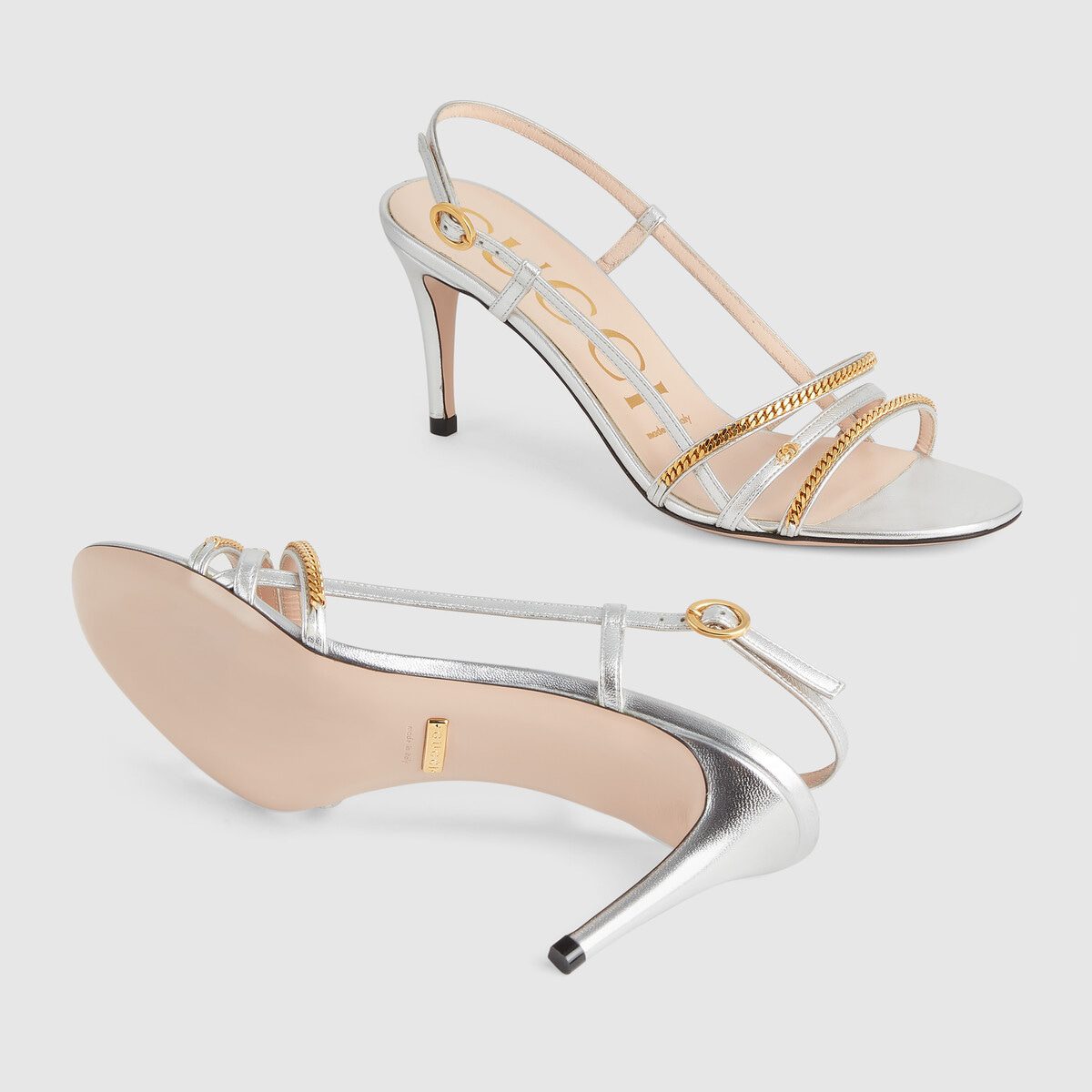 Women’s sandal with chains - image 1